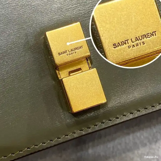 SATCHEL CARRE SMOOTH IN LEATHER LOULOU YSL 0704